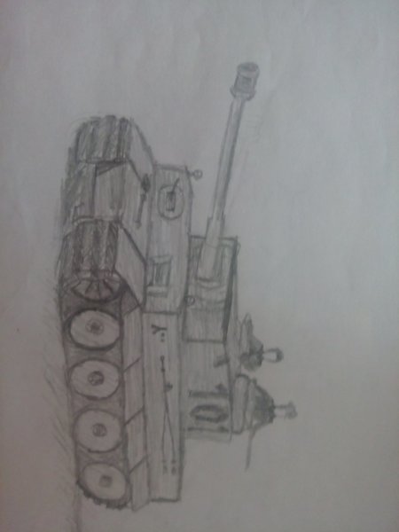 Last tank draw (Tiger 1)