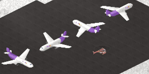 Here is a picture of the  planes
