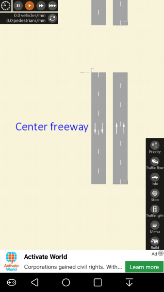 Center freeway