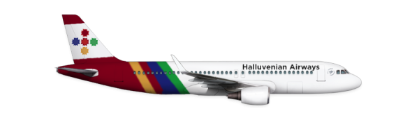 A320 with new livery